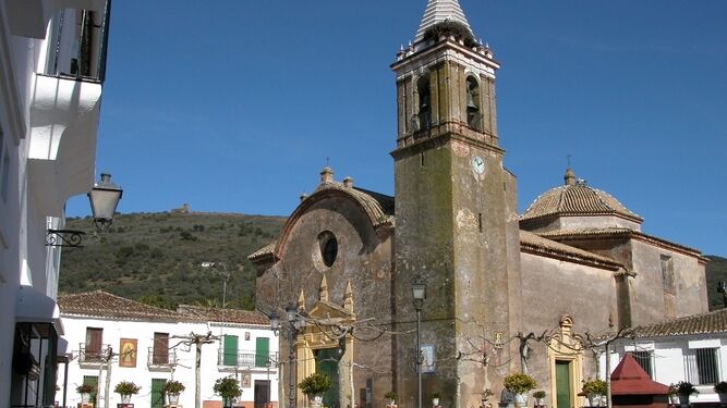 La parroquia de Higuera de la Sierra.