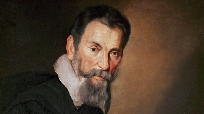 Claudio Monteverdi (1567-1643) retratado por Bernardo Strozzi en torno a 1630.