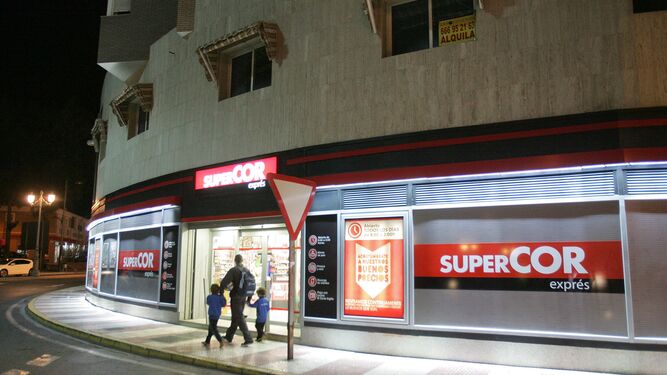 Supermercado Supercor, de el grupo El Corte Inglés