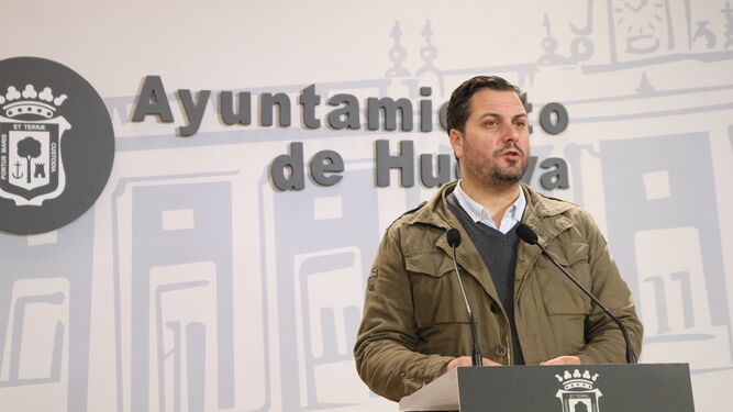 El portavoz del Grupo Municipal del PP, Jaime Pérez.