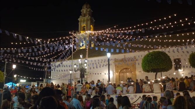 Pasada edición de las Fiestas del Salvador de Ayamonte.