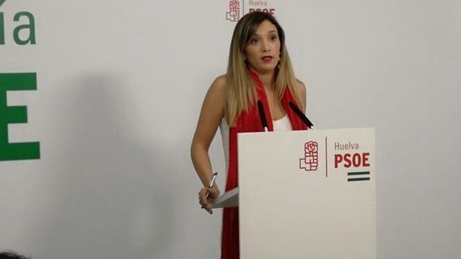 La parlamentaria socialista por Huelva María Márquez.