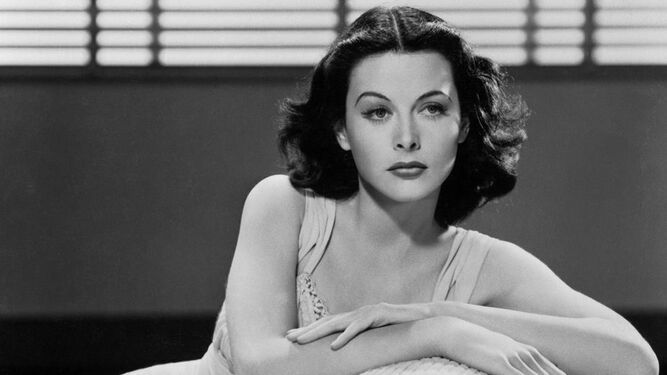 La actriz Hedy Lamarr