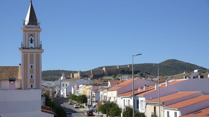 Vista de Santa Olalla del Cala.