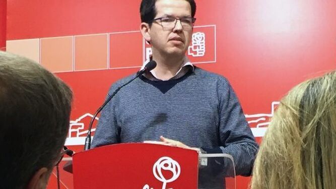 Alejandro Chamorro, vicesecretario general local del PSOE.