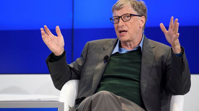 Bill Gates, en una intervención