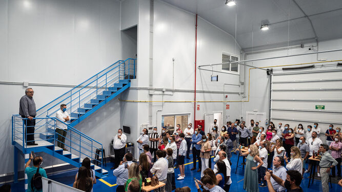 Inauguración de las instalaciones del Grupo Ricardo Fuentes e Hijos.