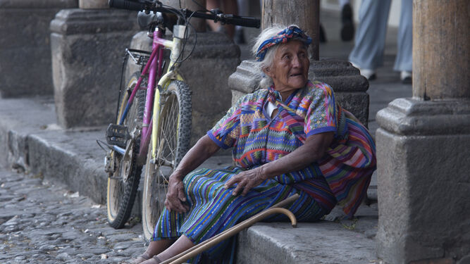 Mujer del maíz de Chiapas, grupo que se beneficia de las ayudas