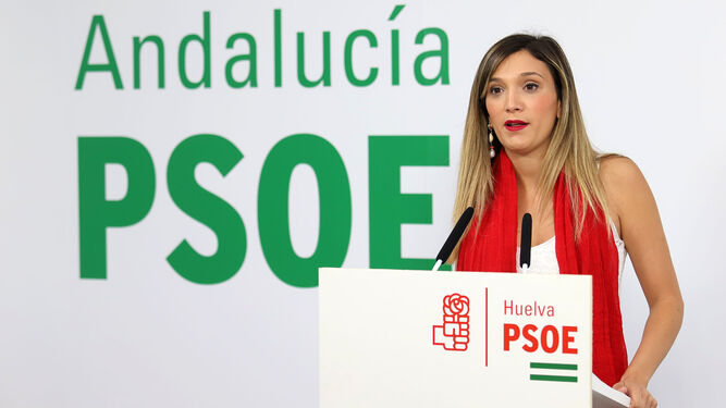 La parlamentaria andaluza por el PSOE, María Márquez.