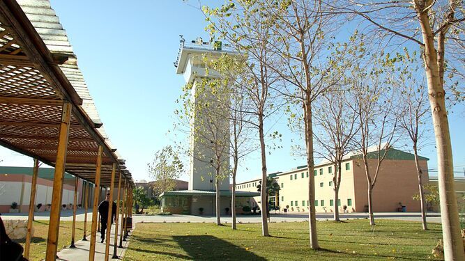 Área abierta del centro penitenciario de Huelva.