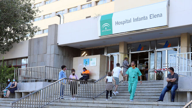 Fachada del Hospital Infanta Elena.