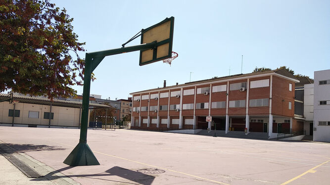 Instalaciones de un centro educativo de la capital onubense.