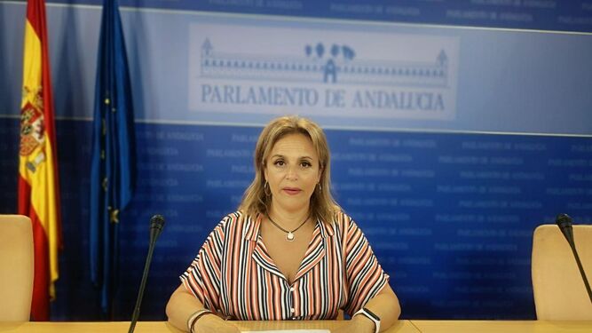 La parlamentaria onubense de Adelante Andalucía, María Gracia González.