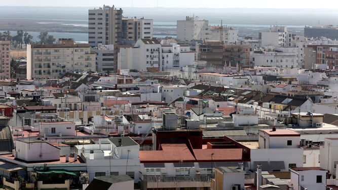 Vista general de Huelva.
