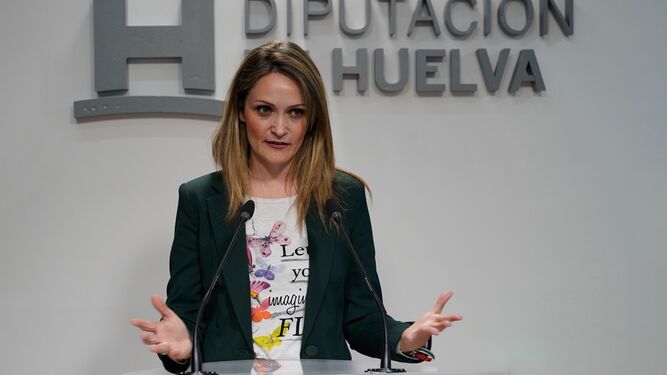 La diputada provincial de Ciudadanos, María Ponce.