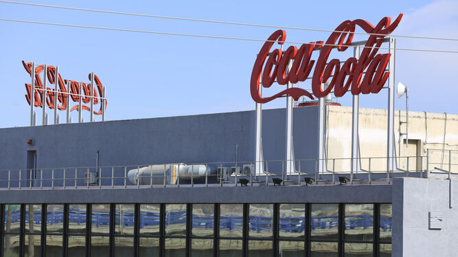 Fábrica de Coca Cola en Málaga