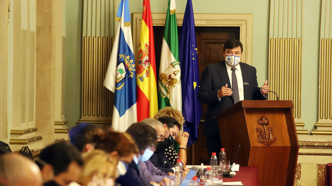 Im&aacute;genes del Debate del Estado de la Ciudad celebrado en el Ayuntamiento de Huelva