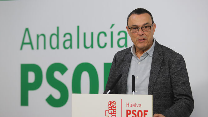 Ignacio Caraballo, durante un acto con el PSOE.