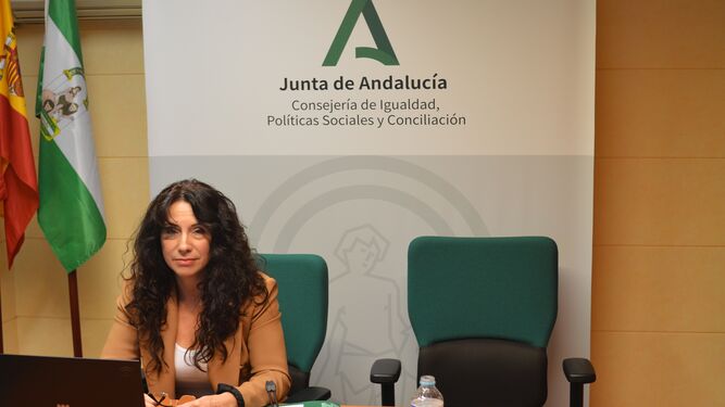 La consejera de Igualdad, Políticas Sociales y Conciliación, Rocío Ruíz