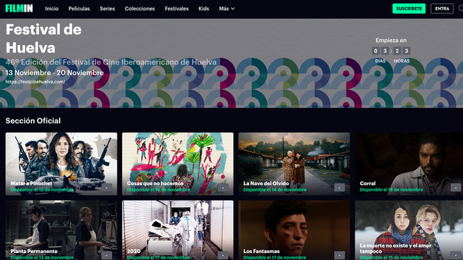 La plataforma Filmin ofrecerá todo el contenido del Festival online