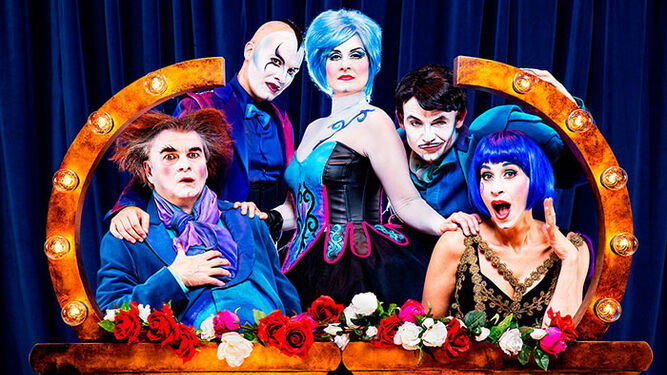 Cartel del espectáculo cómico ‘The Opera Locos’, de estética circense y burlesque