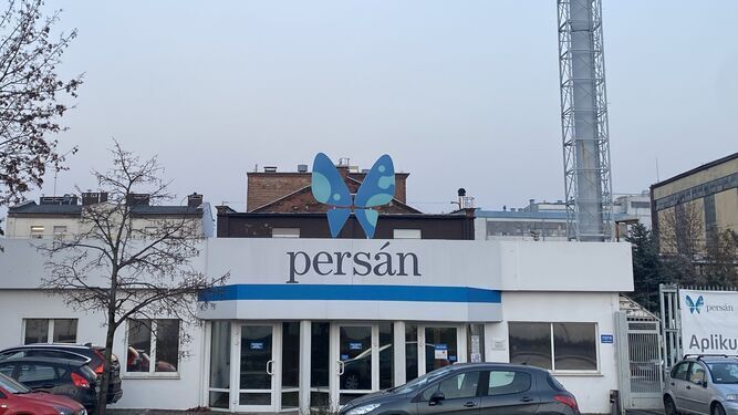 Imagen de la fábrica actual en Polonia, comprada por Persán en 2019.