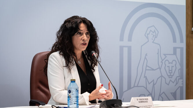 Rocío Ruiz, consejera de Igualdad de la Junta de Andalucía.