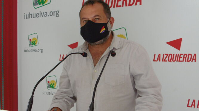 Rafael Sánchez Rufo, durante su comparecencia.