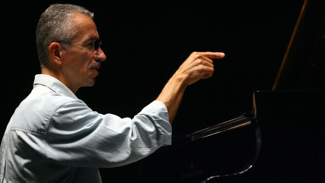 Keith Jarrett, en una visita al Teatro Maestranza en 2006.