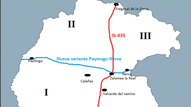 Por Huelva quiere potenciar las comunicaciones en la provincia con la Nerva-Paymogo.
