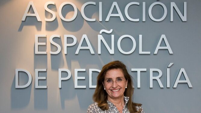 María José Mellado, presidenta de la Asociación Española de Pediatría.