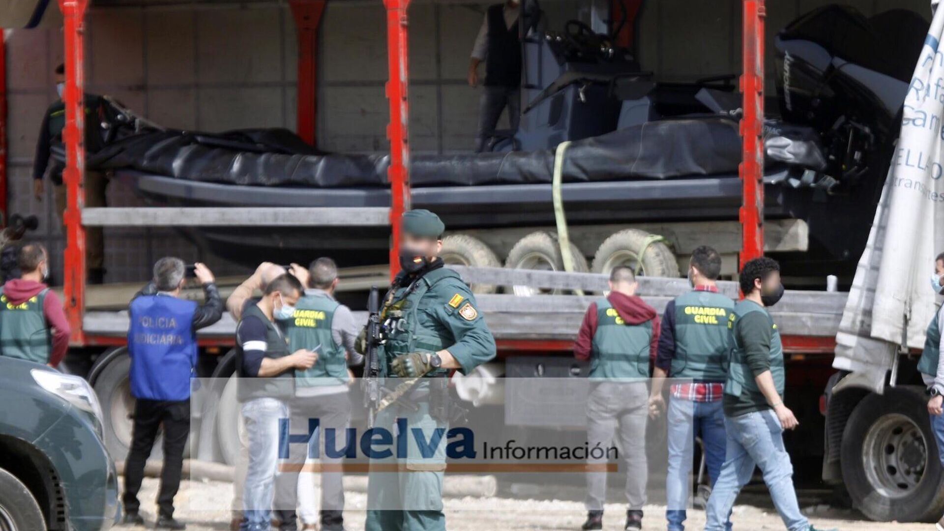 Operaci&oacute;n antidroga celebrada en Huelva.