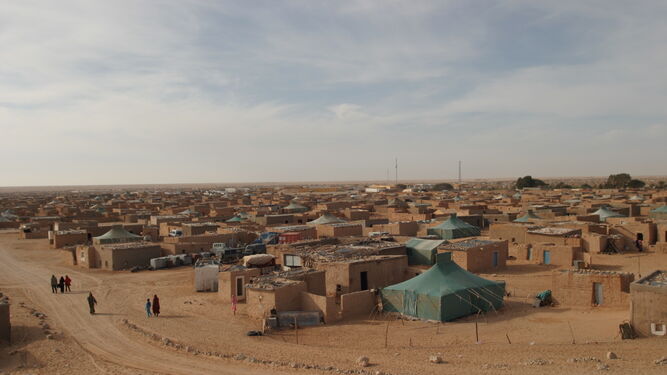 Campamentos de refugiados saharauis.