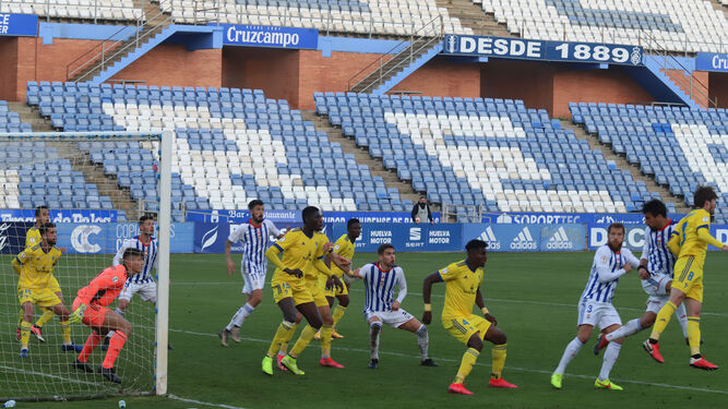 El Cádiz B asaltó el Nuevo Colombino el pasado 17 de febrero y venció por 2-3.