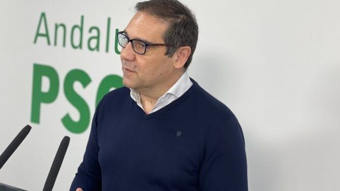 José Luis Ramos, diputado nacional y portavoz del PSOE de Huelva.