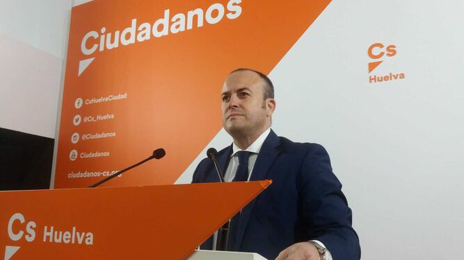Julio Díaz, parlamentario andaluz de Ciudadanos.