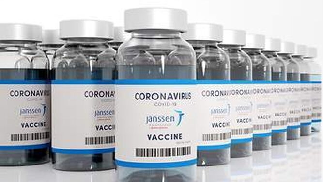 Viales con la vacuna de Janssen