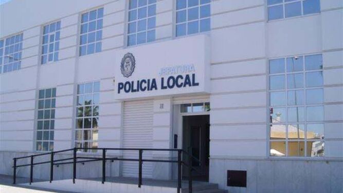 Dependencias de la Jefatura de la Policía Local de Lepe.