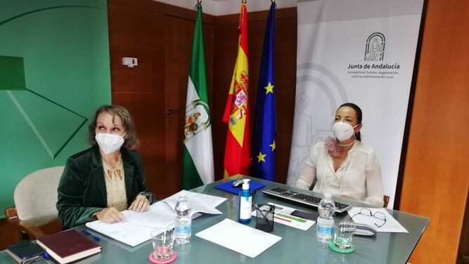 Reunión con los representantes del sector turístico de Huelva.