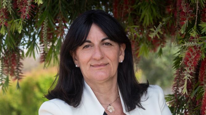 Mª Antonia Peña, rectora de la Universidad de Huelva.