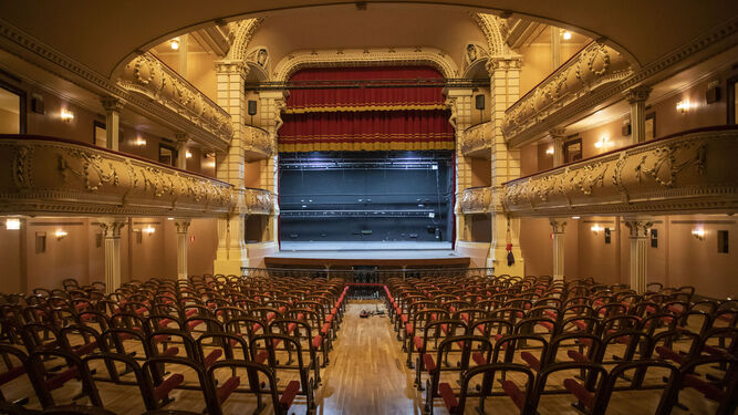 Reformas en el Gran Teatro de Huelva.