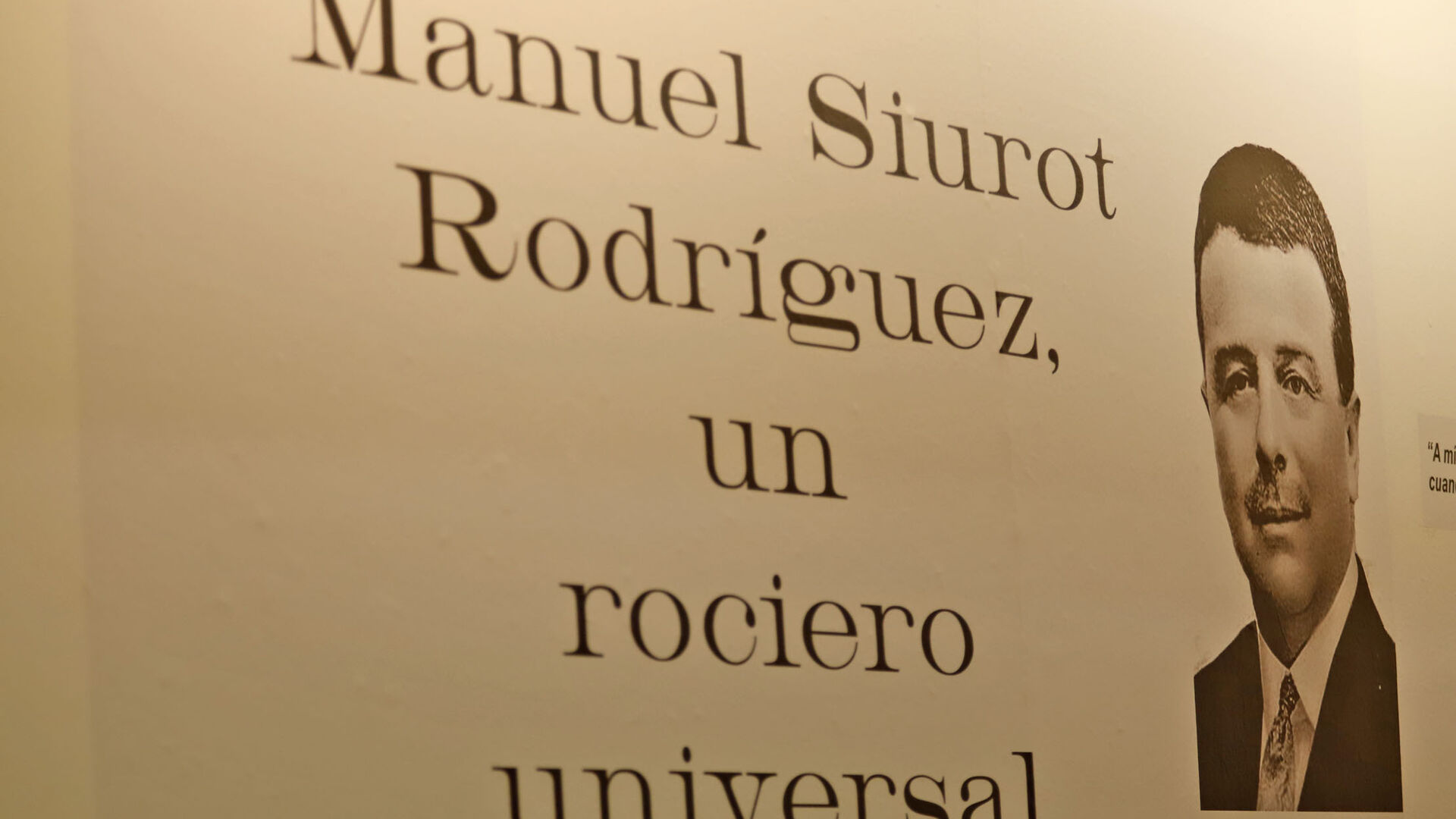 Manuel Siurot Rodr&iacute;guez un rociero universal