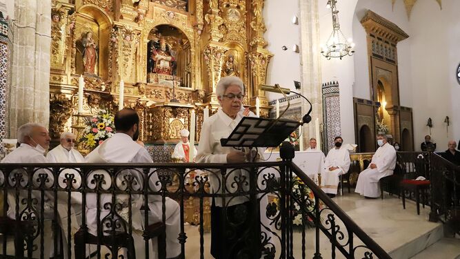 Las Nazarenas iniciaron su año jubilar en la parroquia de San Pedro.
