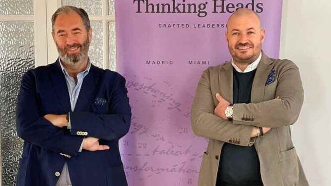Antonio Hernández-Rodicio, a la izquierda, y Daniel Romero-Abreu, presidente de Thinking Heads.