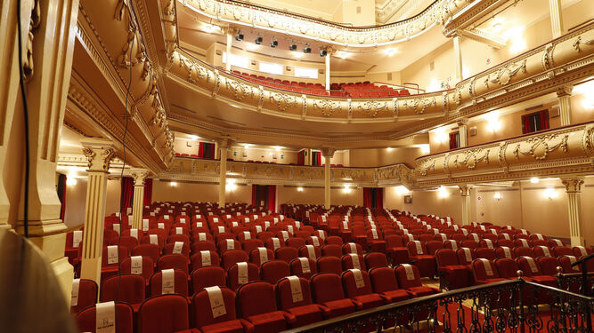 Vista general del nuevo Gran Teatro tras la reforma acometida.