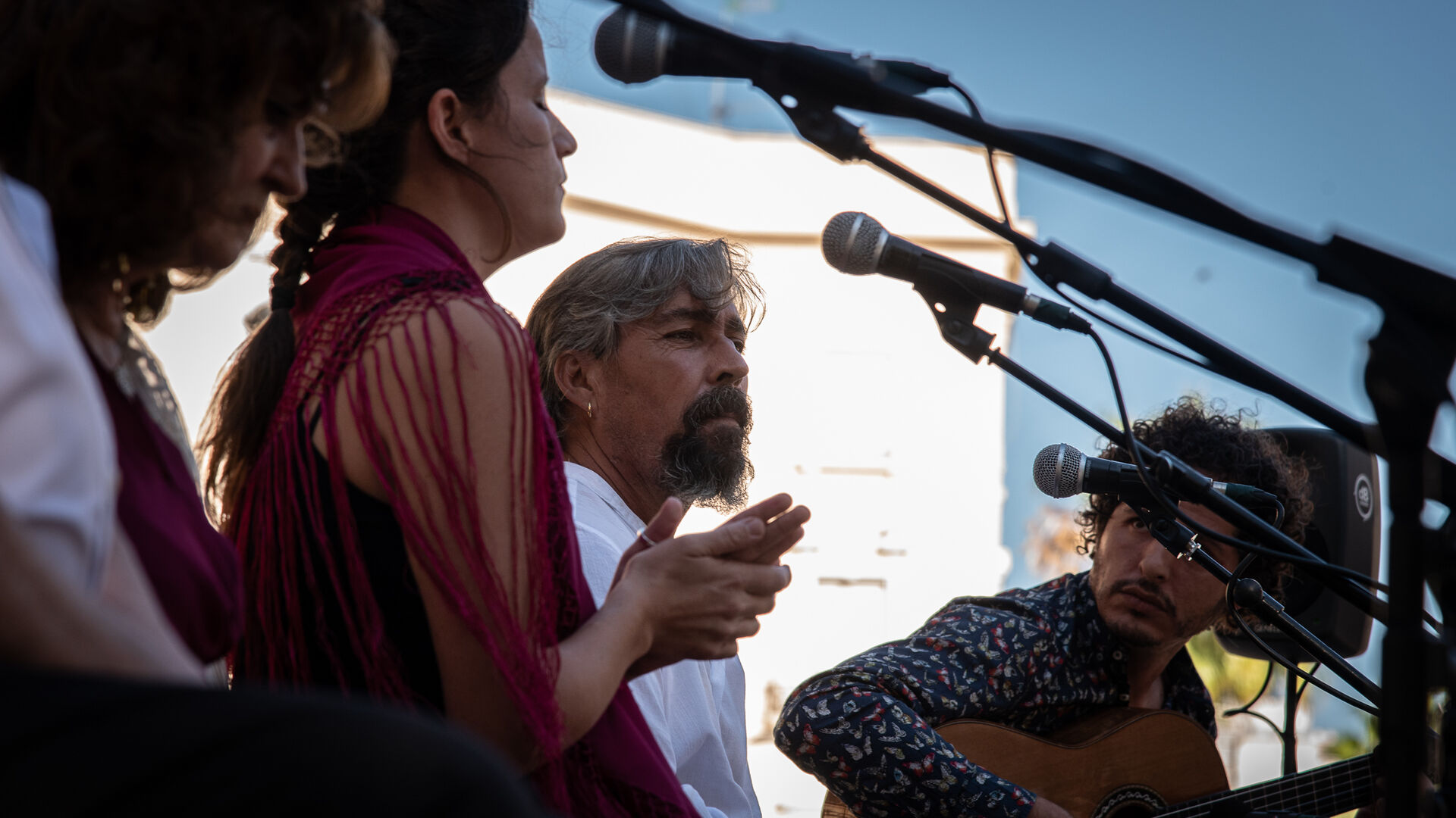 Im&aacute;genes de la pe&ntilde;a La Sole&aacute; en el festival flamenco Ciudad de Huelva