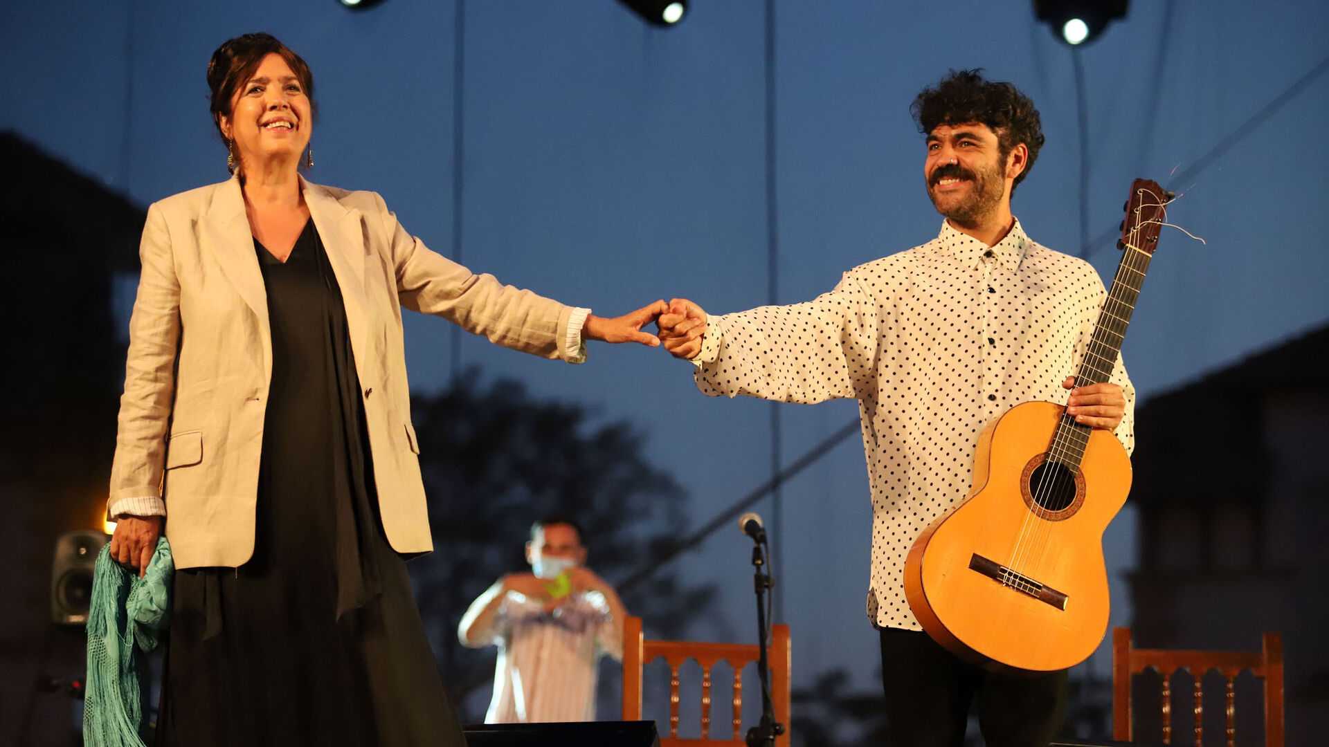 Actuaci&oacute;n de Lole Montoya y El Pecas en el Festival de Flamenco 'Ciudad de Huelva', en im&aacute;genes