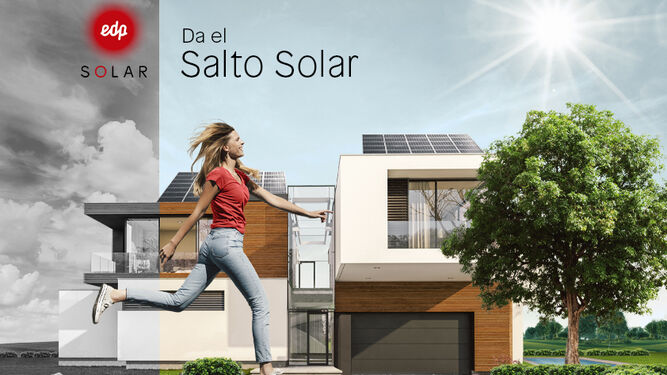 Imagen de la campaña “Salto Solar” de EDP.
