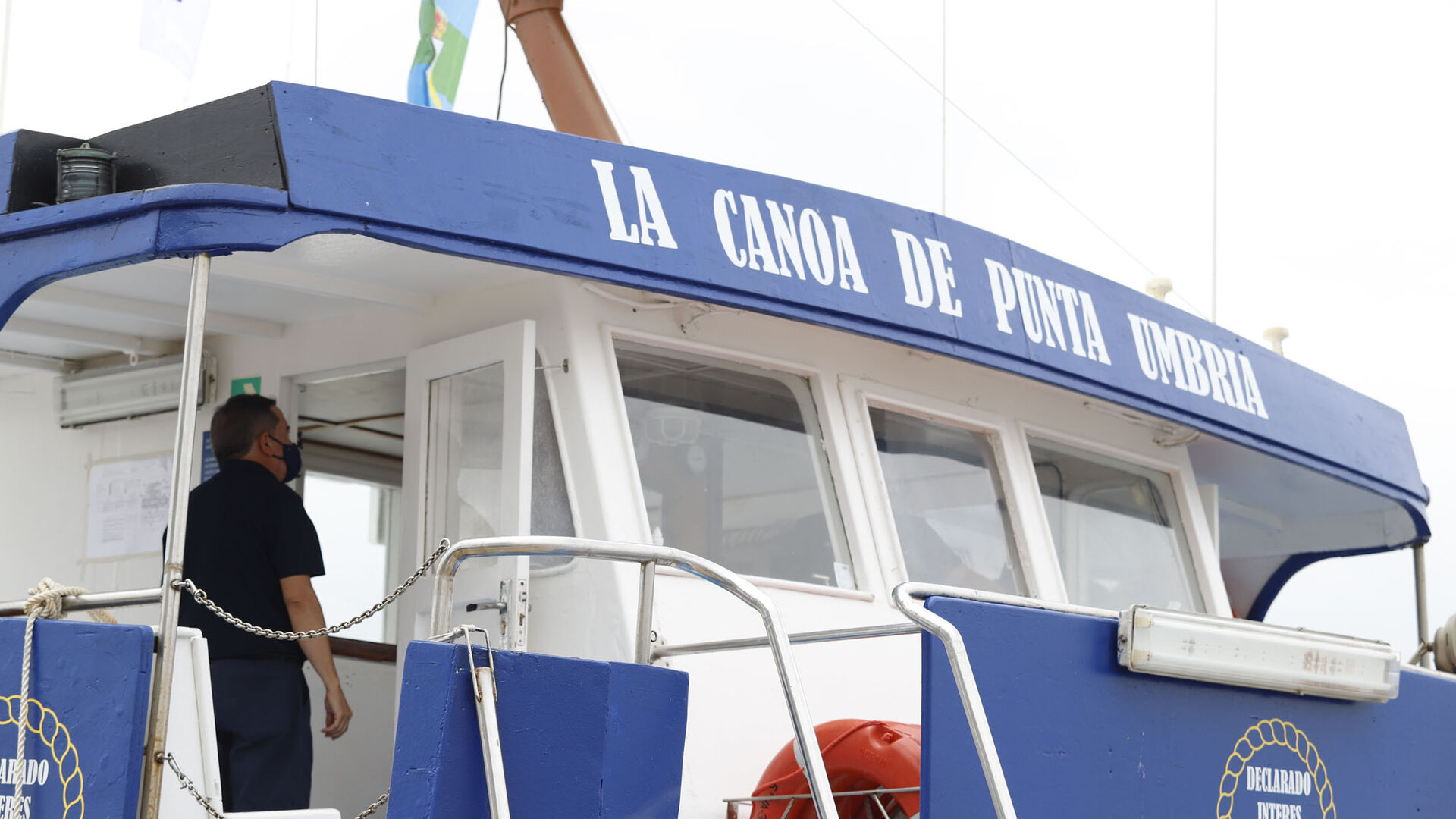 El servicio de canoas entre Punta Umbr&iacute;a y Huelva da el pistoletazo de salida este fin de semana