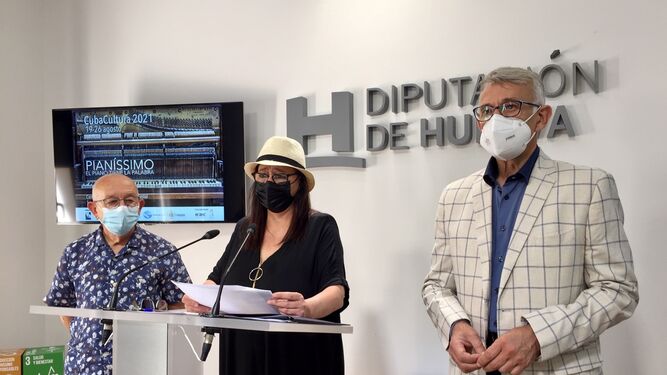 Presentación de CubaCultura 2021 en la Diputación de Huelva